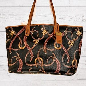 Ralph Lauren Caldwell Beltin Tote Bag